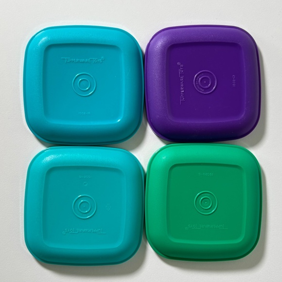 Vintage Children's Mini Tupperware Set of 9 (33Y) - Picture 5 of 8